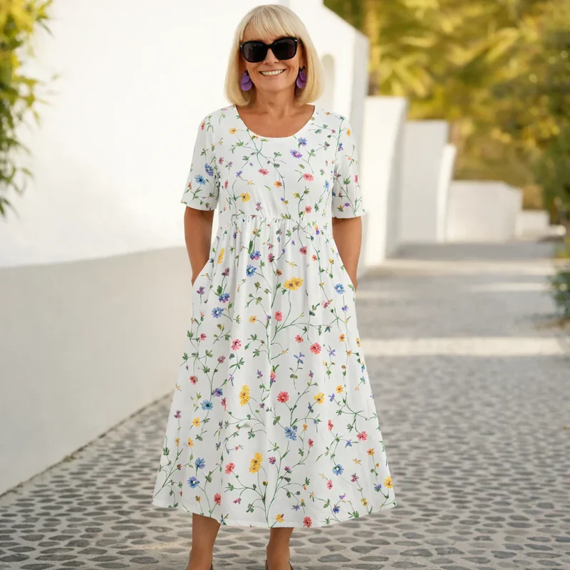 Madison | Robe Midi Élégante