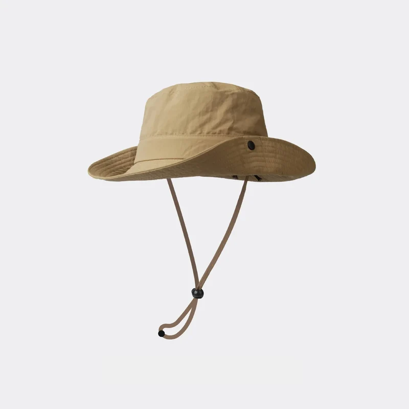 Chapeau de soleil de type bucket hat respirant à séchage rapide