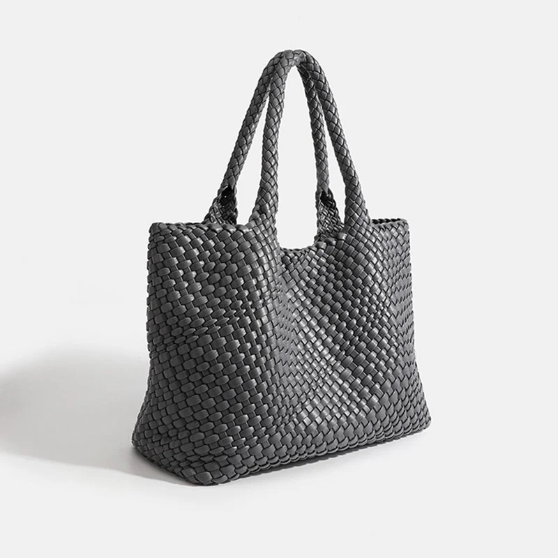 Sac tote femme tresseé grande contenance