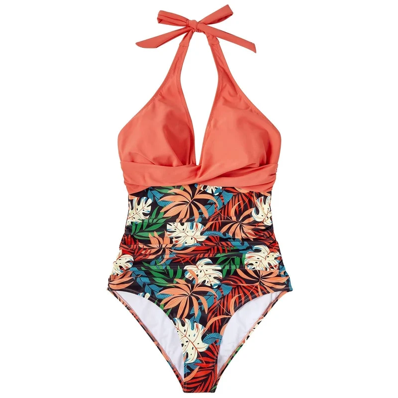 Femme Une Pièce Bain Push
