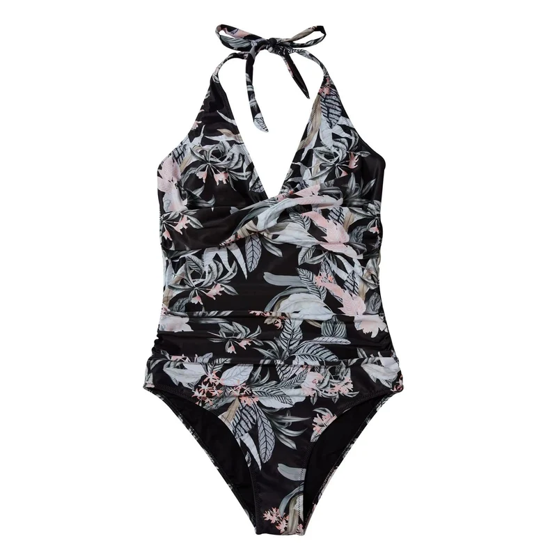 Femme Une Pièce Bain Push