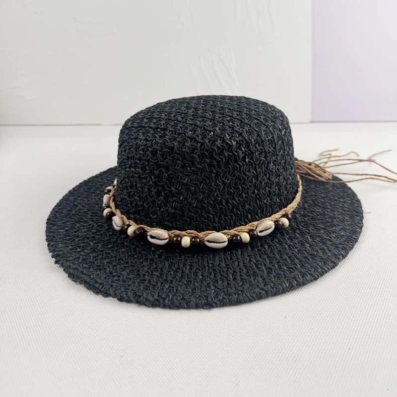 Chapeau de soleil pour femme - texture tressée - accessoire voyage