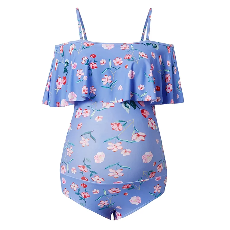 Maillot de bain maternité une pièce imprimé floral