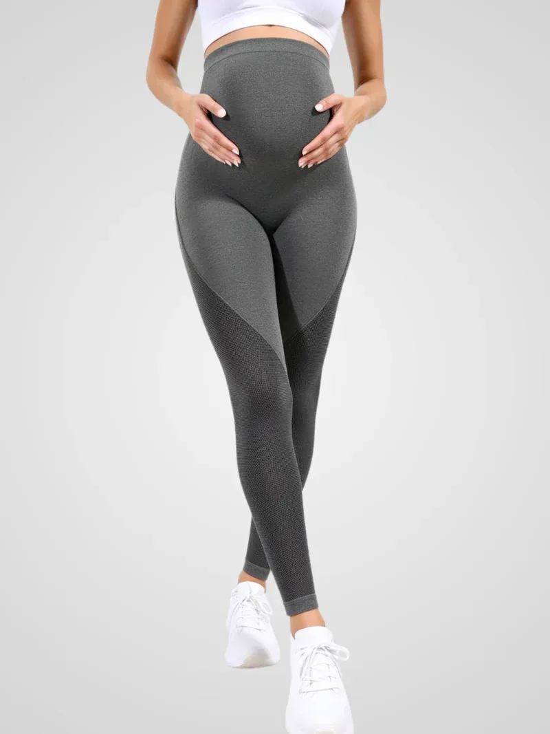 Legging de maternité avec soutien abdominal