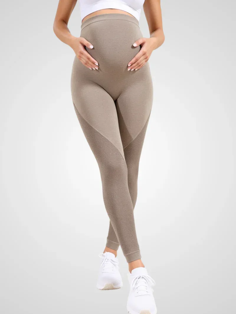 Legging de maternité avec soutien abdominal