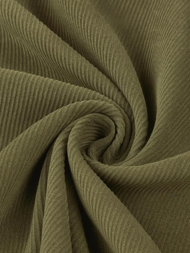 Gilet de maternité en velours côtelé boutonné