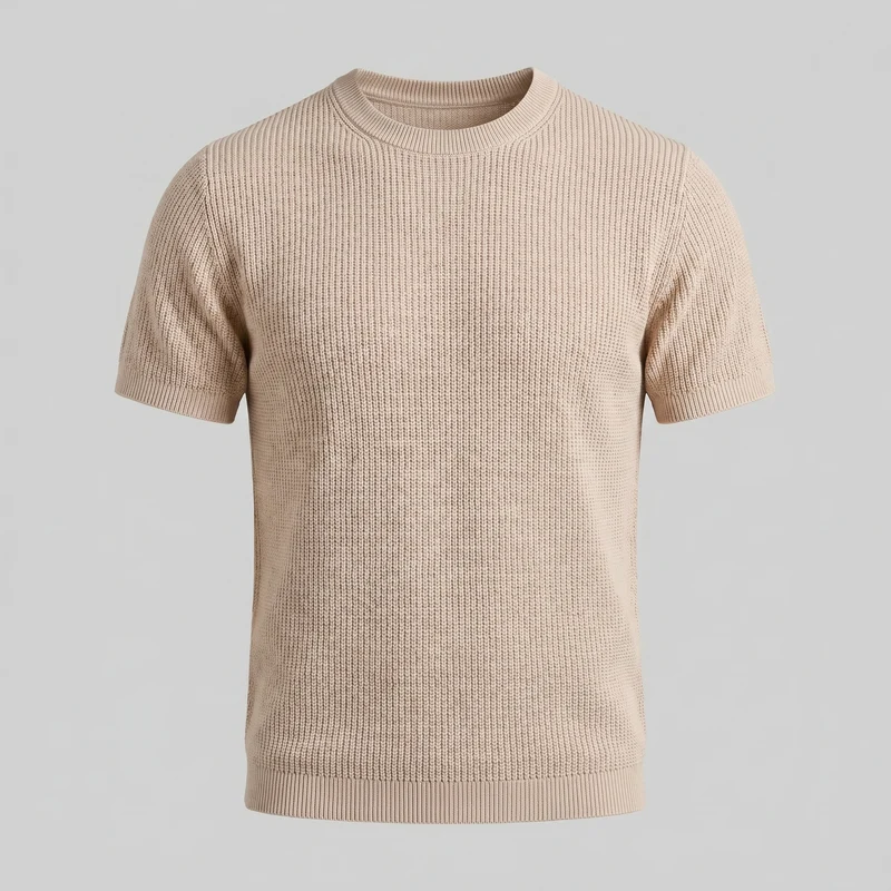 Pull T-shirt Homme En Maille