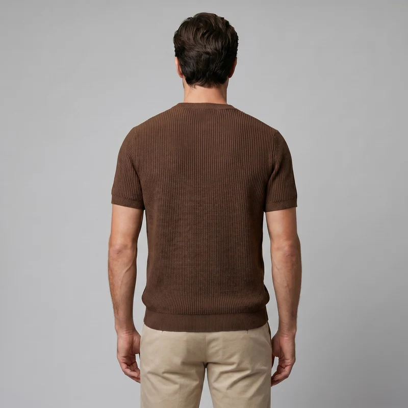 Pull T-shirt Homme En Maille
