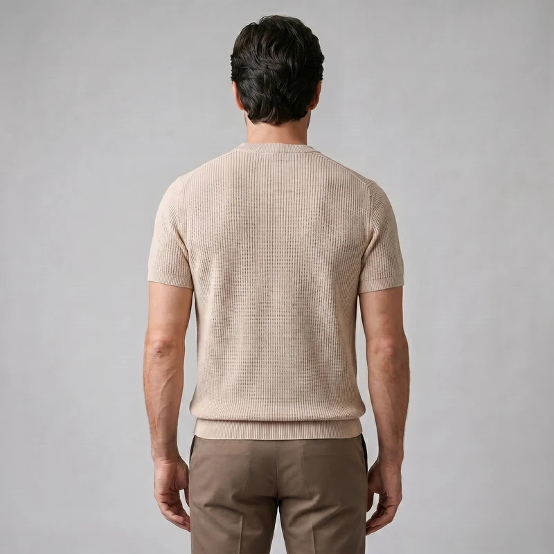 Pull T-shirt Homme En Maille