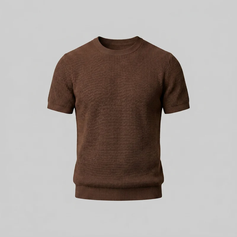 Pull T-shirt Homme En Maille