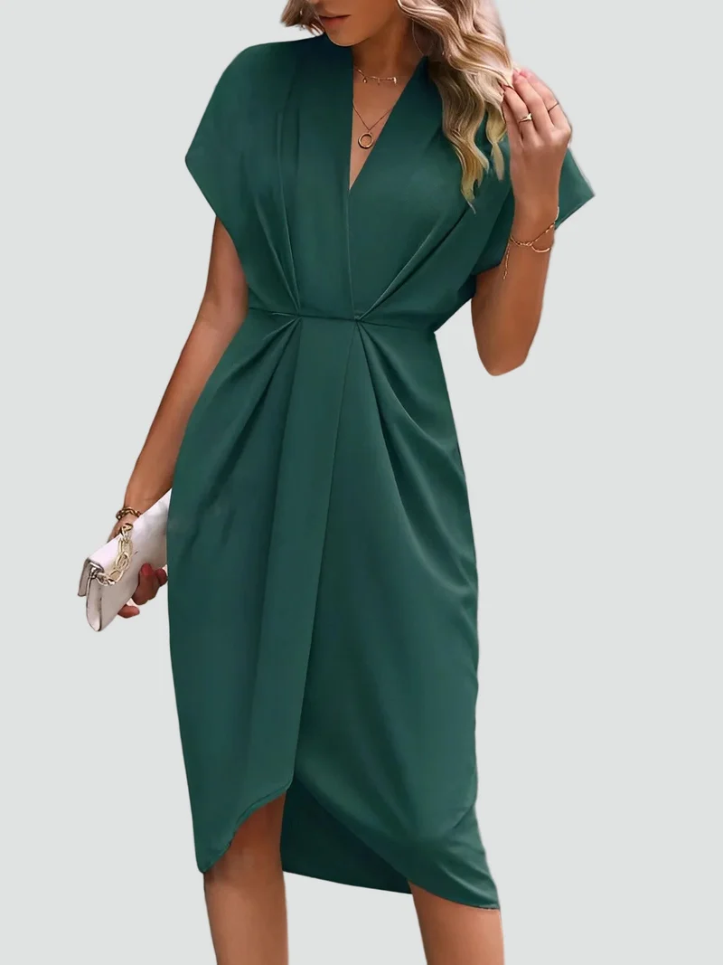 Robe Cocktail Midi Ajustée