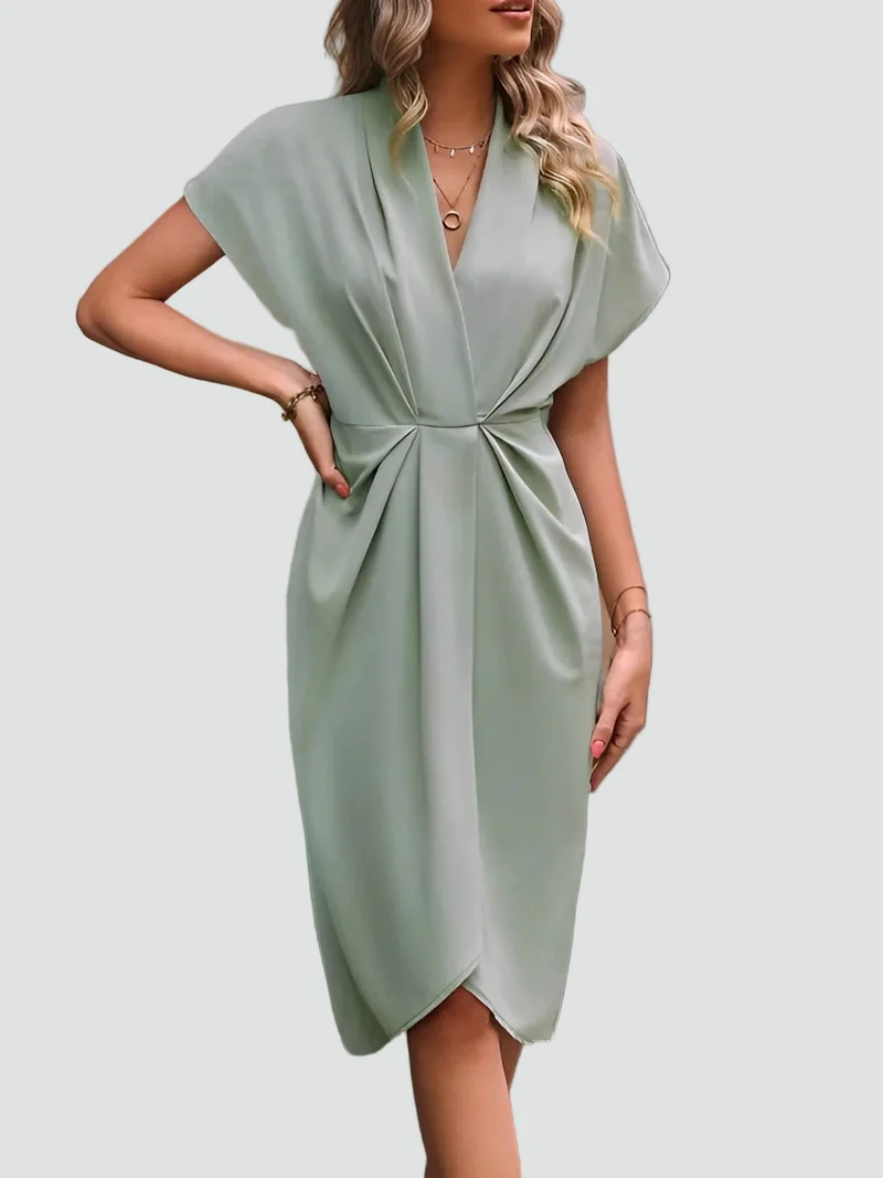 Robe Cocktail Midi Ajustée