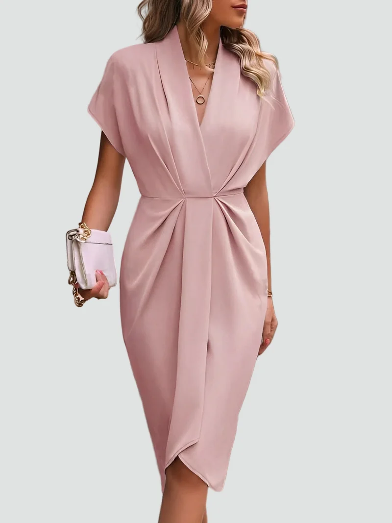 Robe Cocktail Midi Ajustée