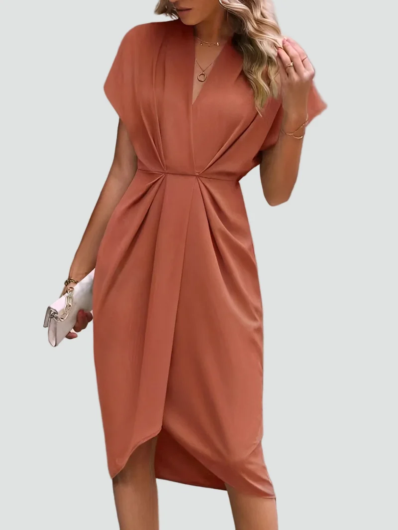 Robe Cocktail Midi Ajustée