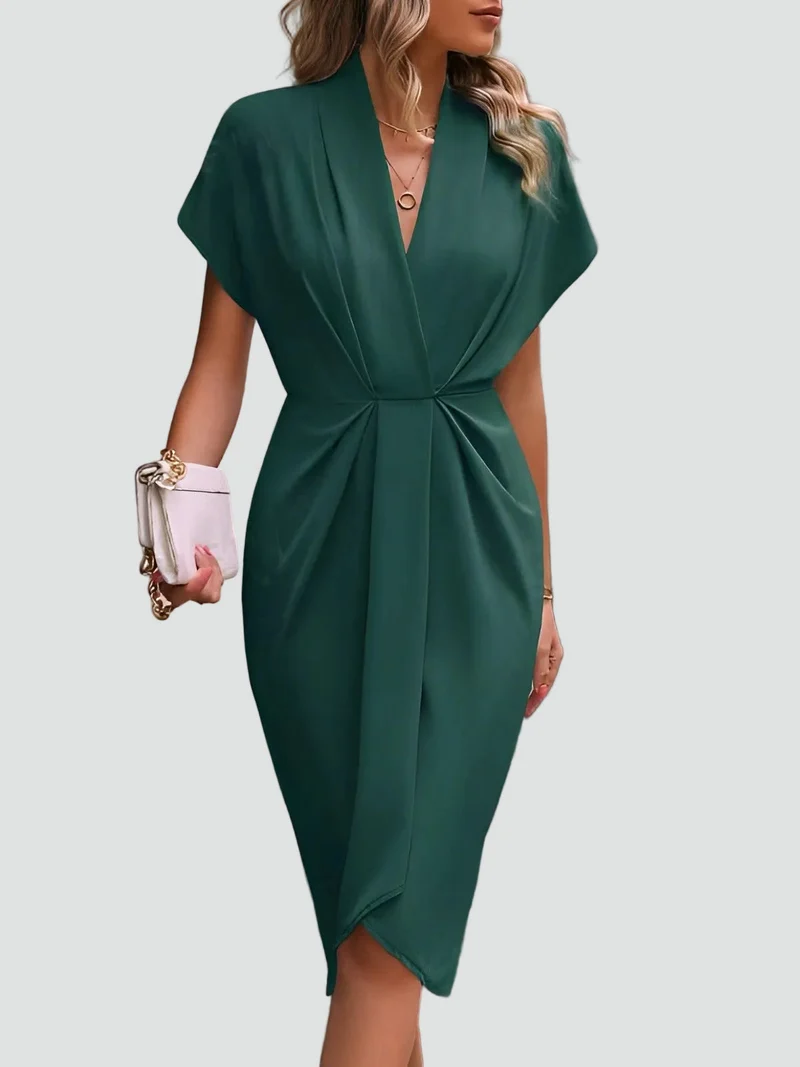 Robe Cocktail Midi Ajustée
