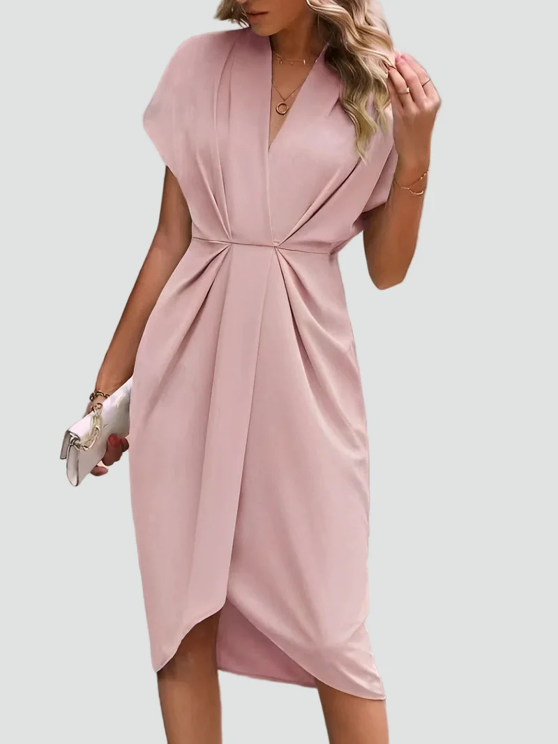 Robe Cocktail Midi Ajustée