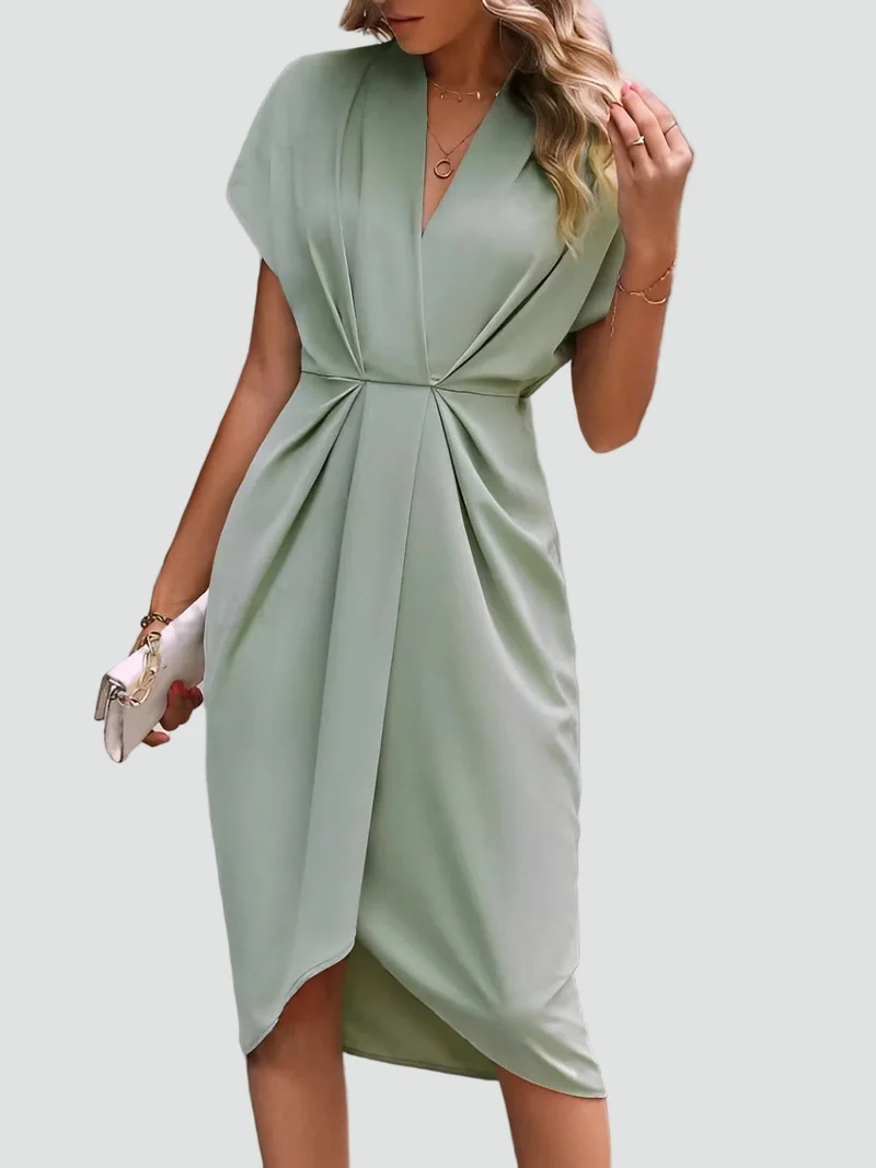 Robe Cocktail Midi Ajustée