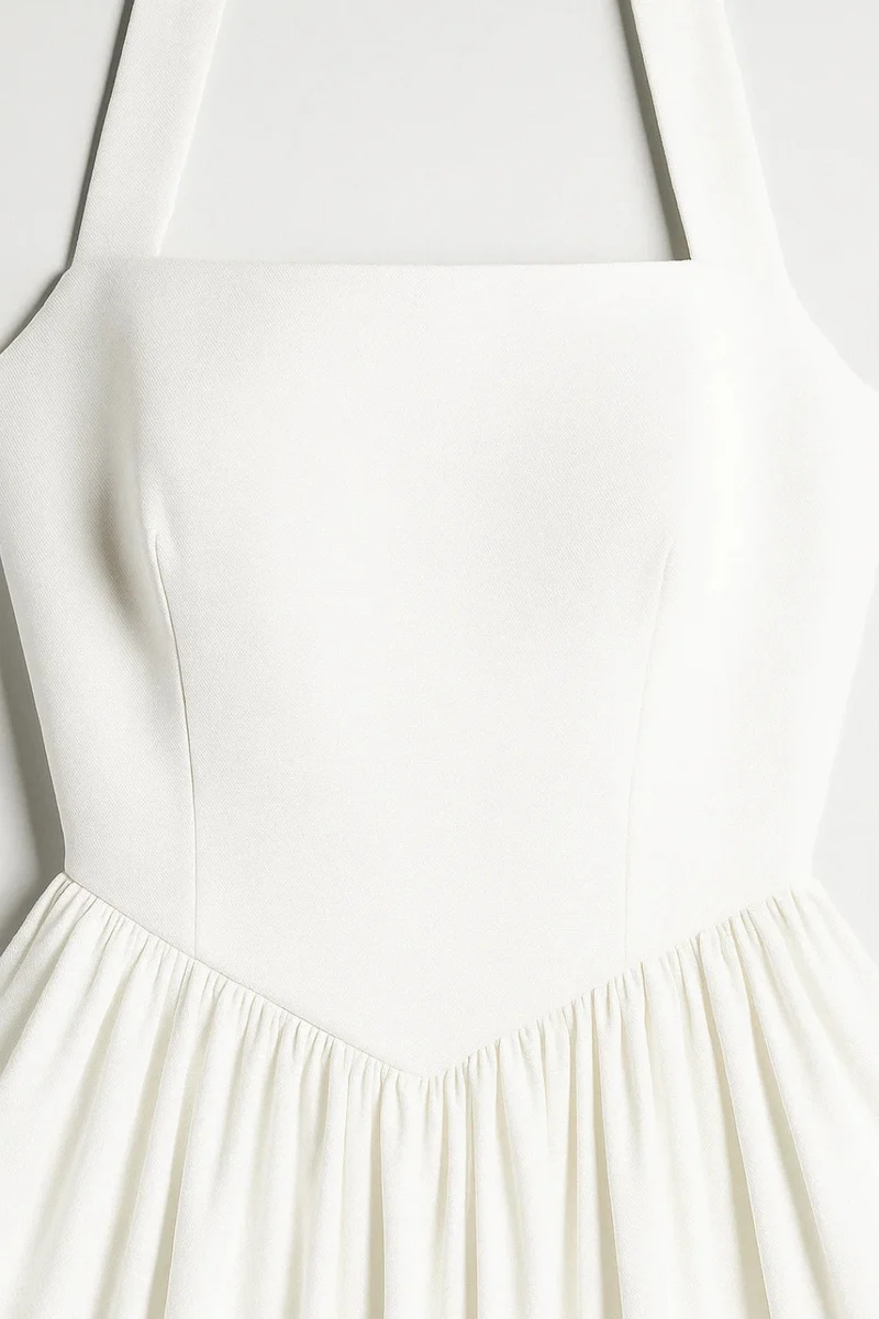 Robe Cocktail Dos Nu Trapèze