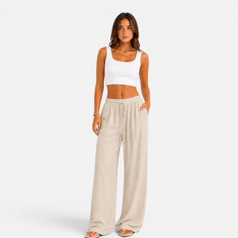 Pantalon Palazzo Ajustable