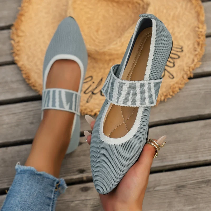 Chaussures Plates À Bout Pointu