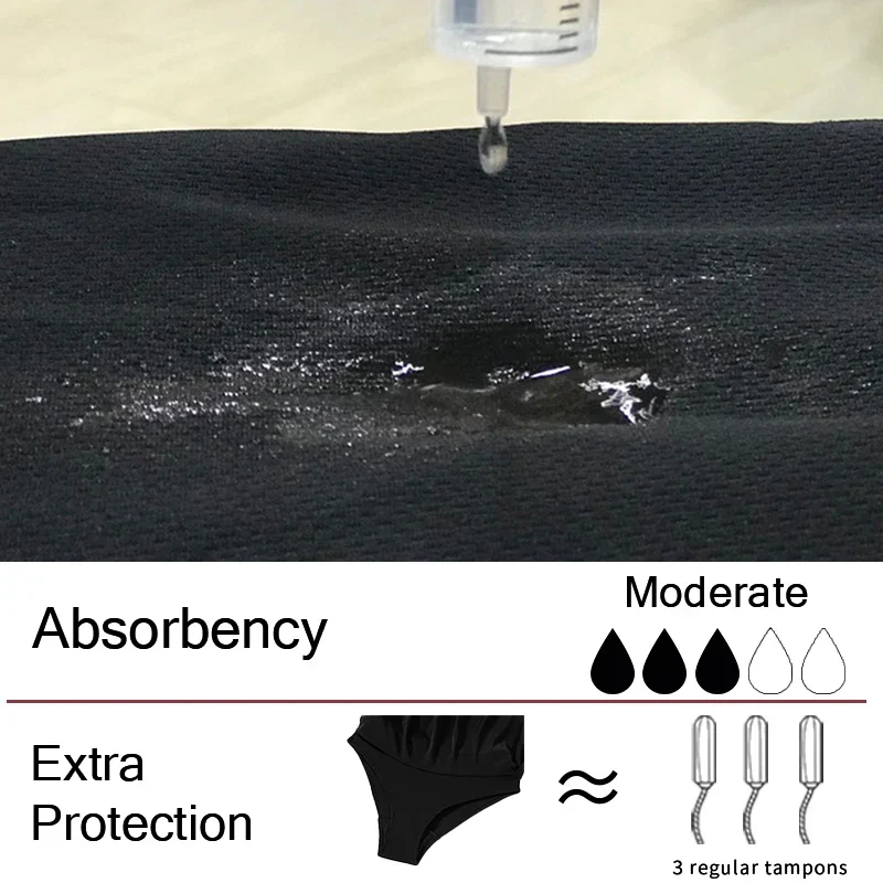 Jupe de Natation de Période Haute Protection