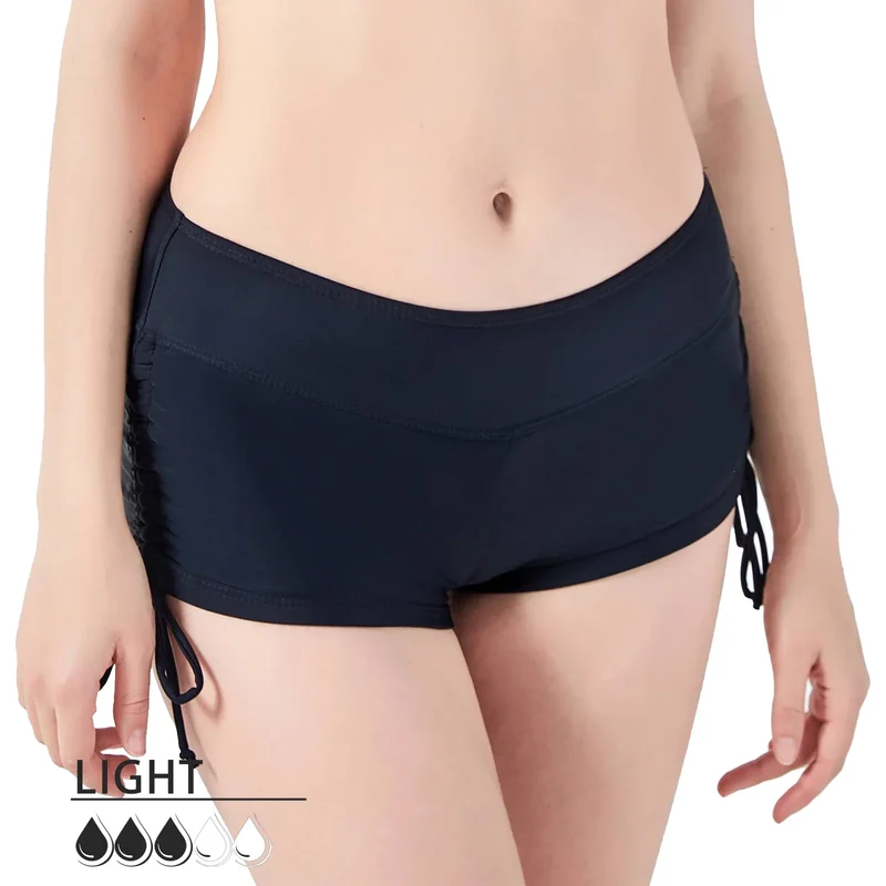 Maillot de bain menstruel femme 4 couches maillot de bain période étanche bikini menstruel culottes menstruelles absorbantes pour adolescentes