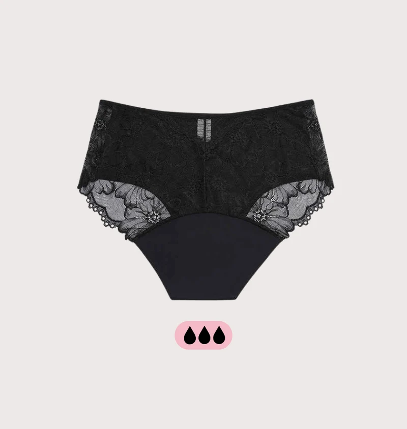 Culotte Menstruelle à Imprimé Floral Période