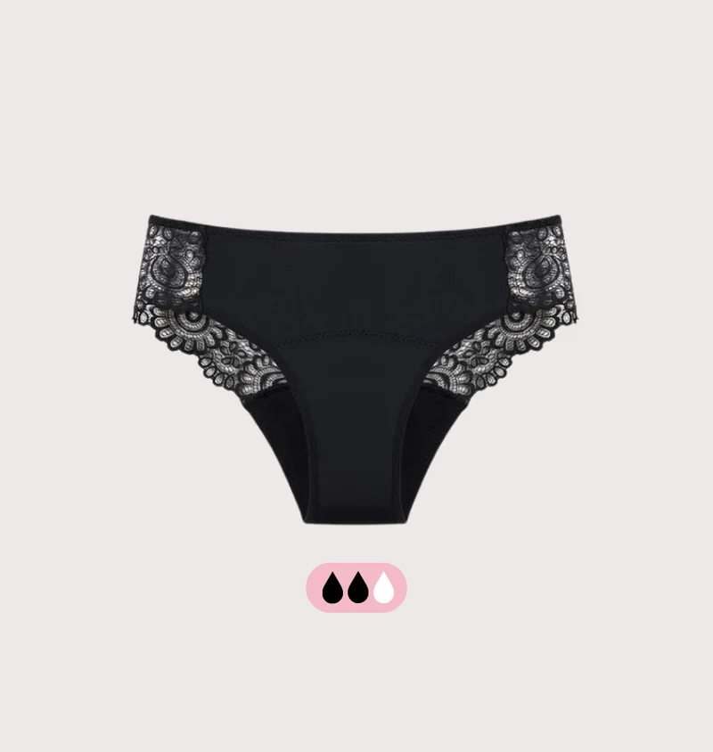 Culotte Menstruelle Hipster Dentelle Période