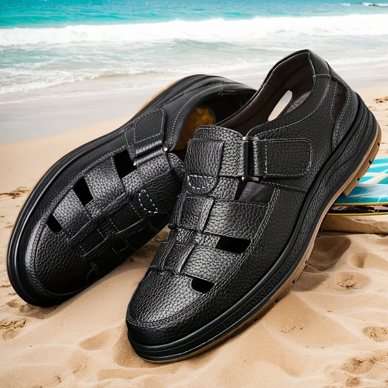 Chaussures homme daim confort slip-on