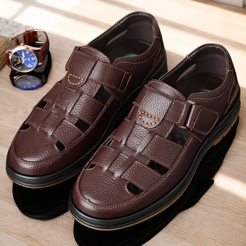 Chaussures homme daim confort slip-on