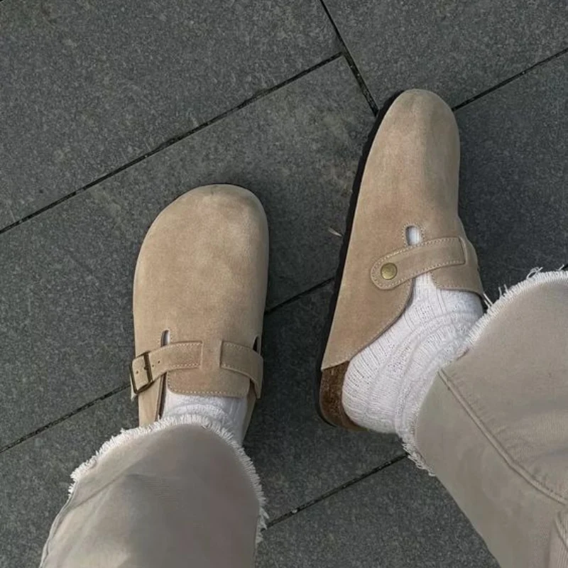 Sabots homme daim semelle ergonomique