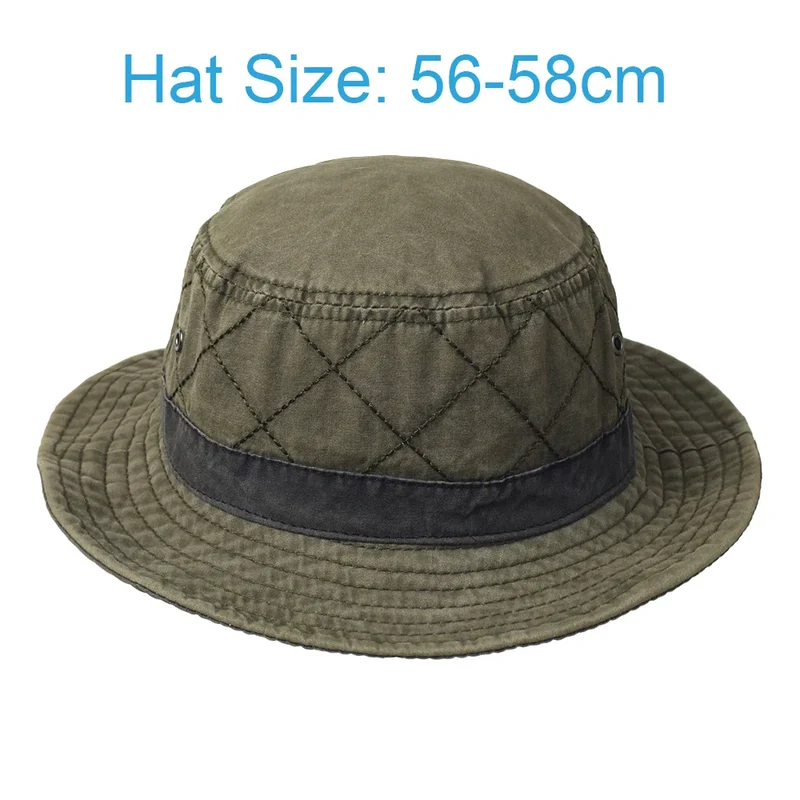 Bucket hat chapeau de pêche et chasse décontracté respirant été