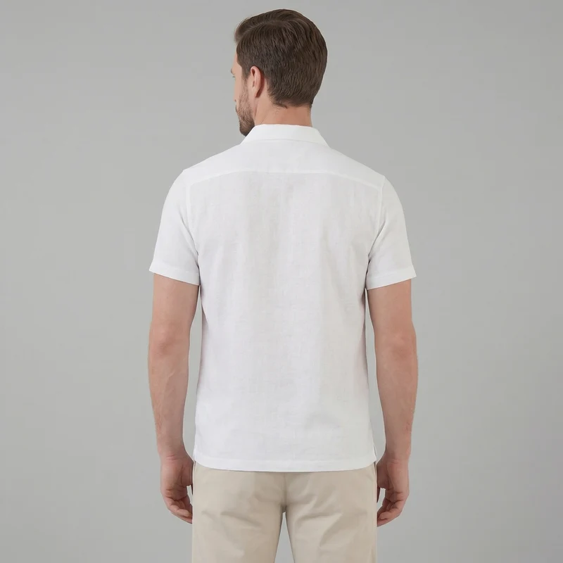 Haut polo été | vêtement maille fluide