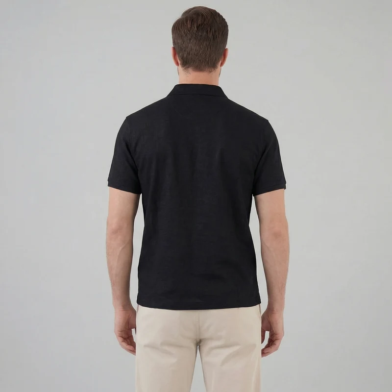 Haut polo été | vêtement maille fluide