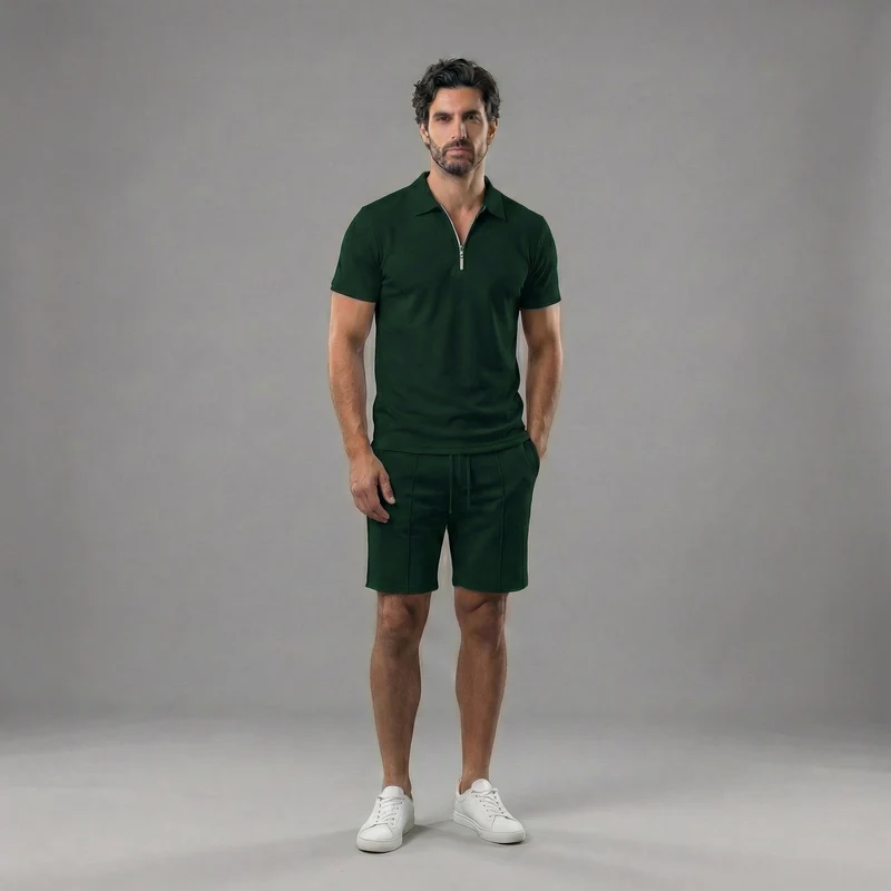 Polo short homme | ensemble maille été
