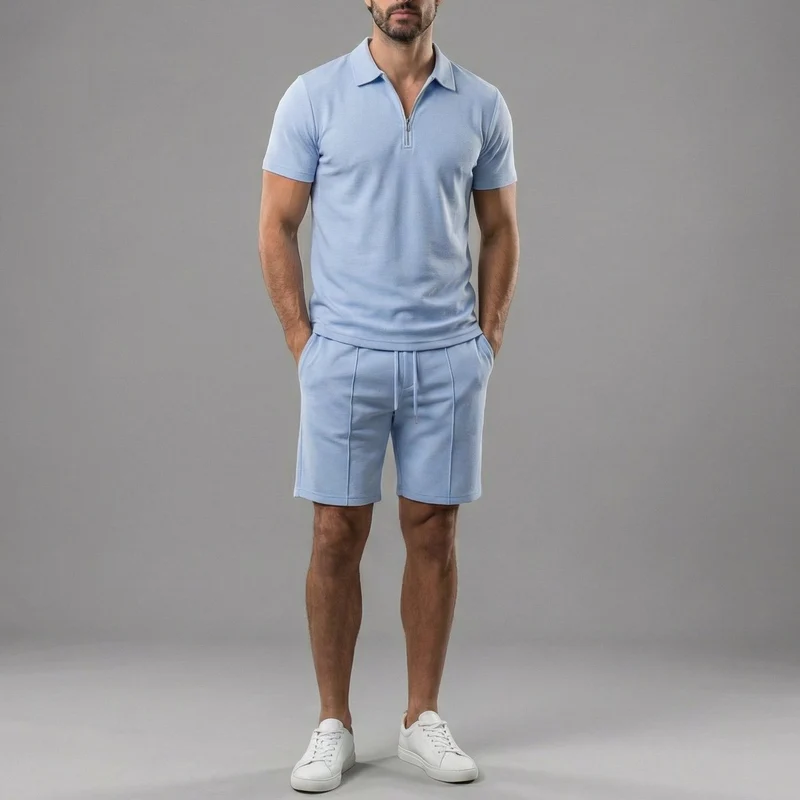 Polo short homme | ensemble maille été