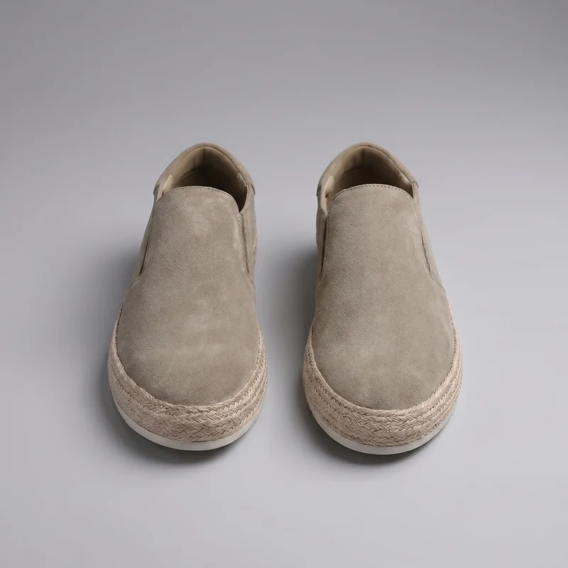 Chaussures daim homme | mocassin plage urbain