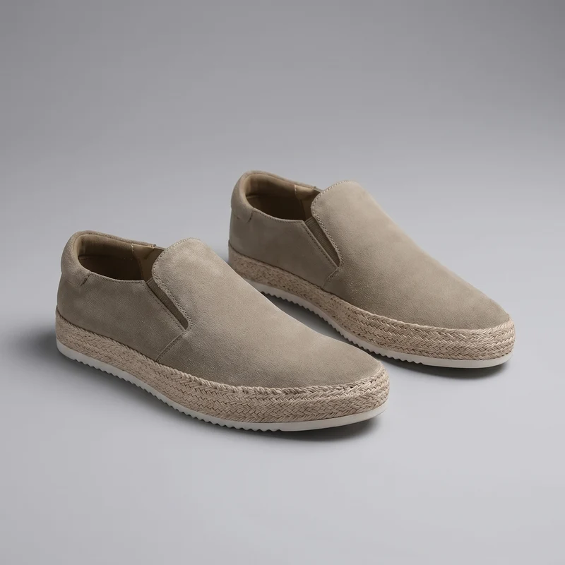 Chaussures daim homme | mocassin plage urbain