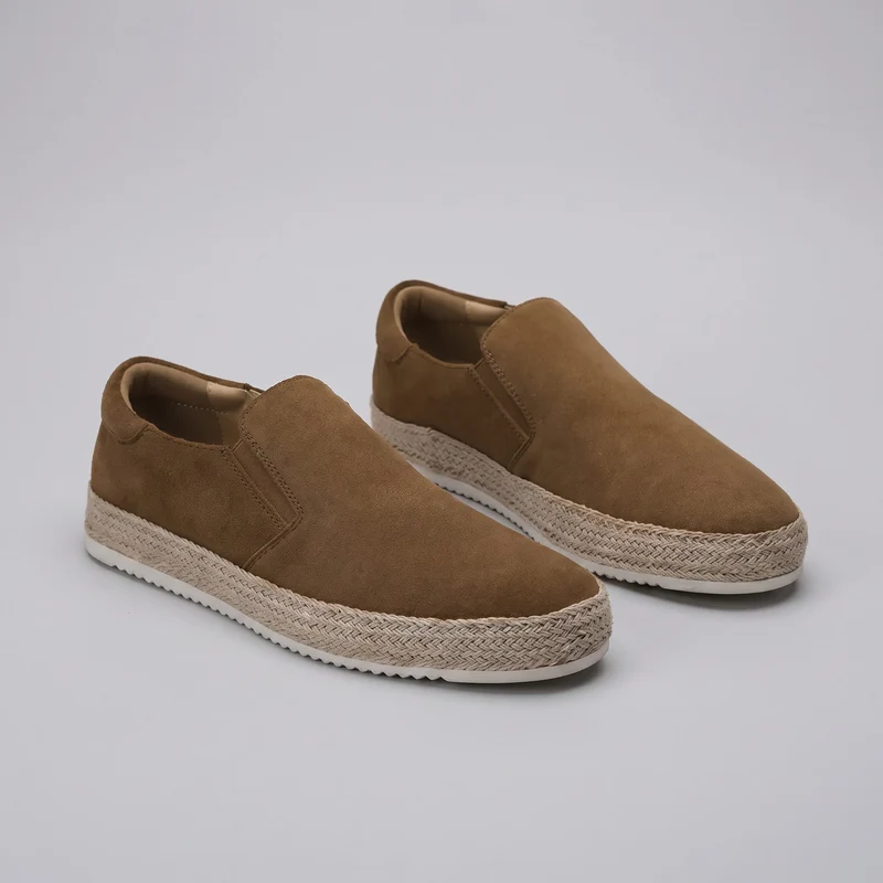 Chaussures daim homme | mocassin plage urbain