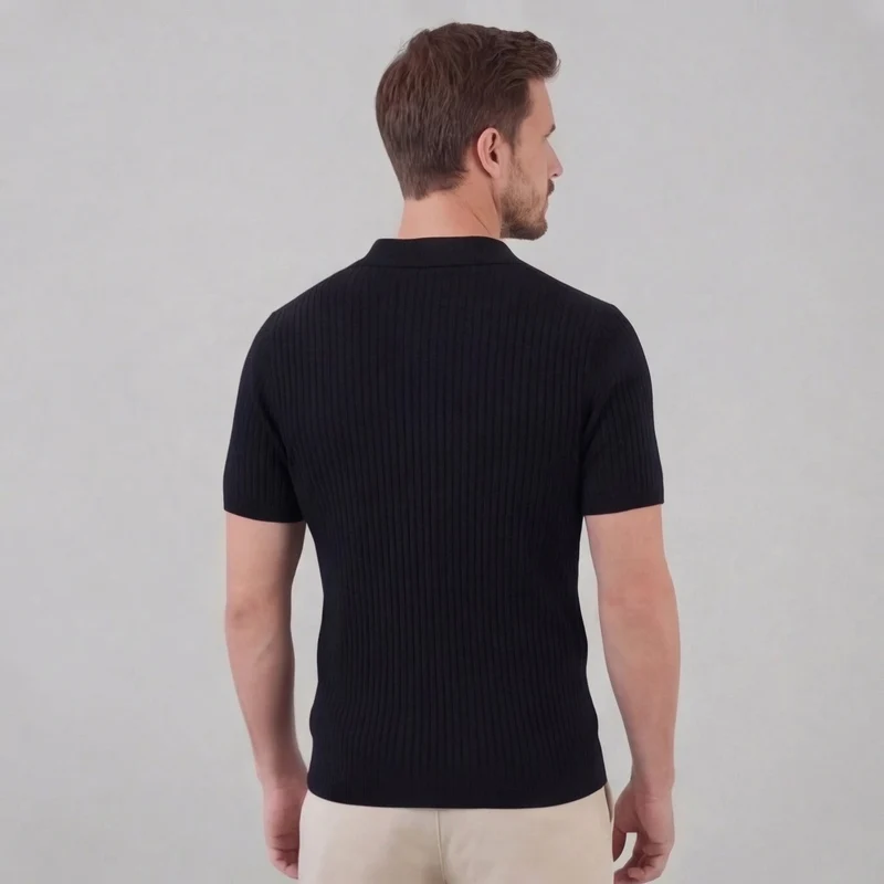 Haut polo homme | maille coton moderne