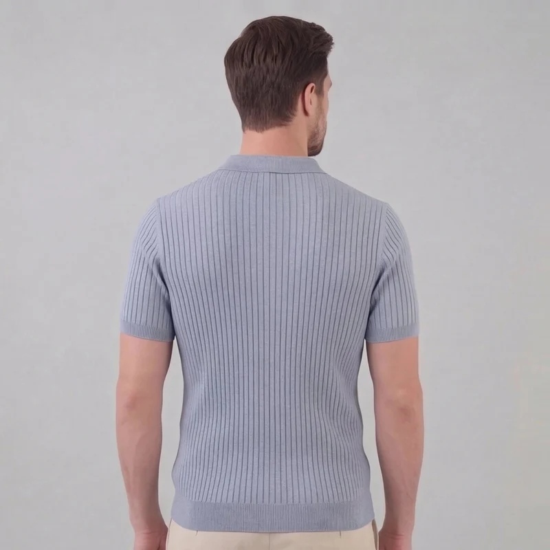 Haut polo homme | maille coton moderne