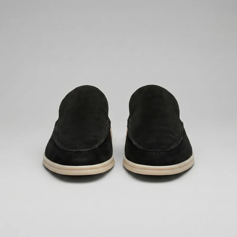 Chaussures mules homme | daim destalonné quotidien