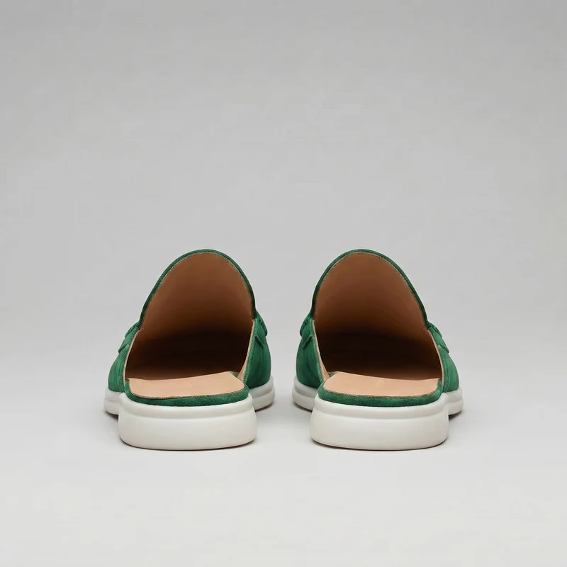 Chaussures mules homme | daim destalonné quotidien