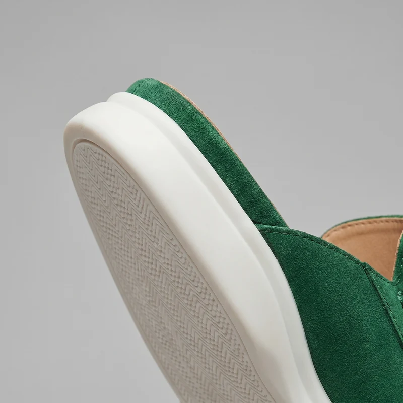 Chaussures mules homme | daim destalonné quotidien