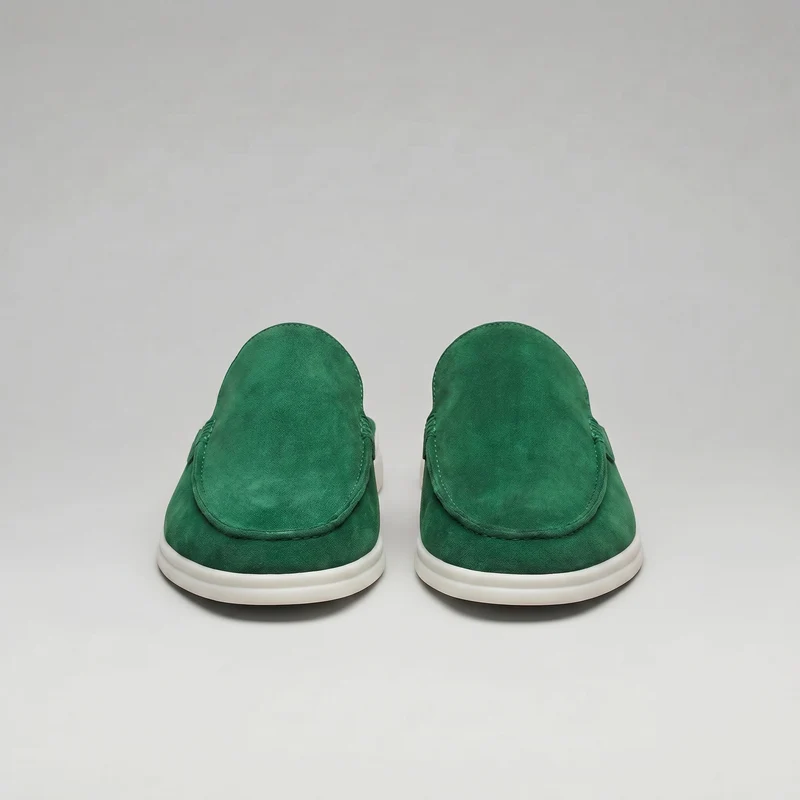 Chaussures mules homme | daim destalonné quotidien