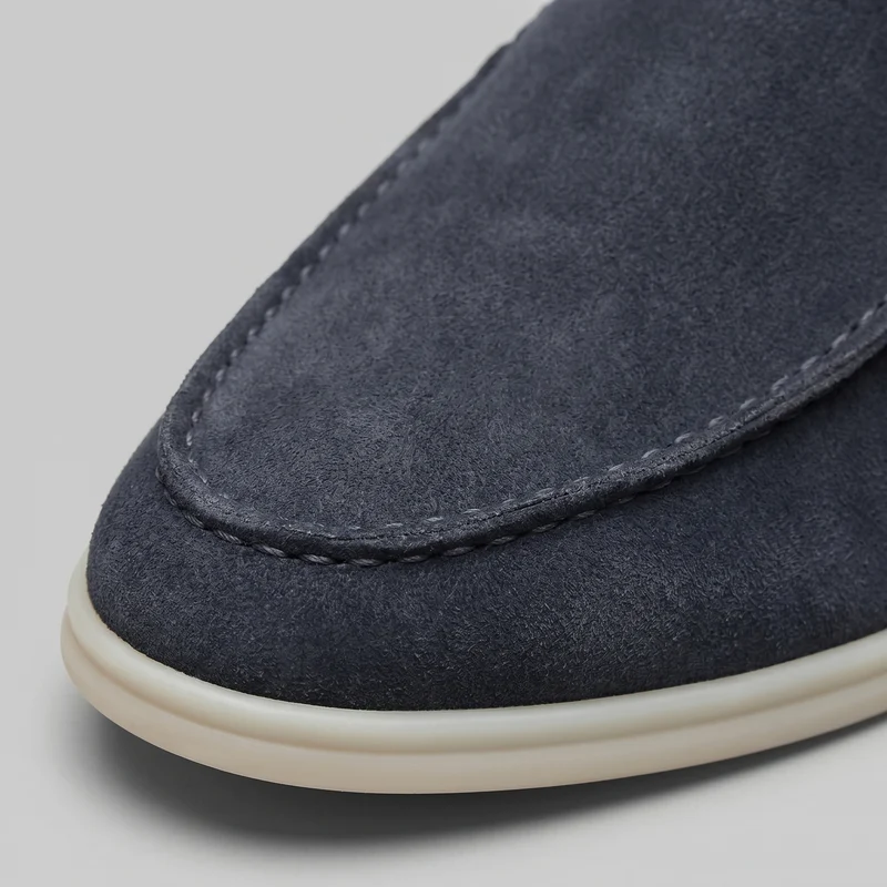 Chaussures mules homme | daim destalonné quotidien