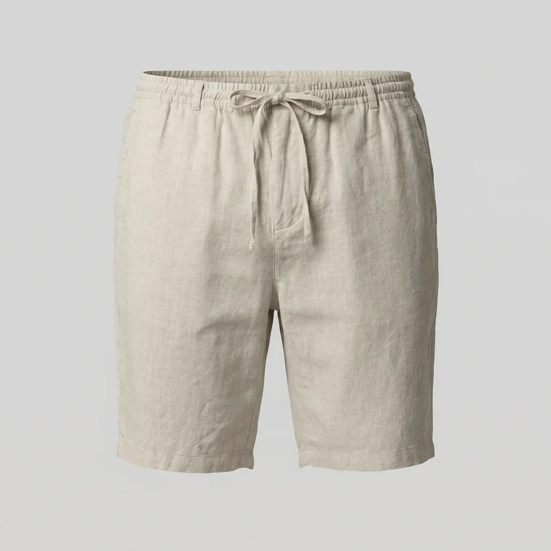 Bermudas lin homme | short plage quotidien
