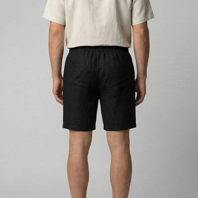 Bermudas lin homme | short plage quotidien