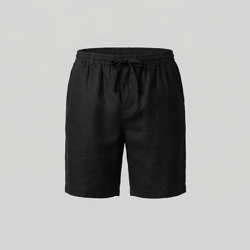 Bermudas lin homme | short plage quotidien