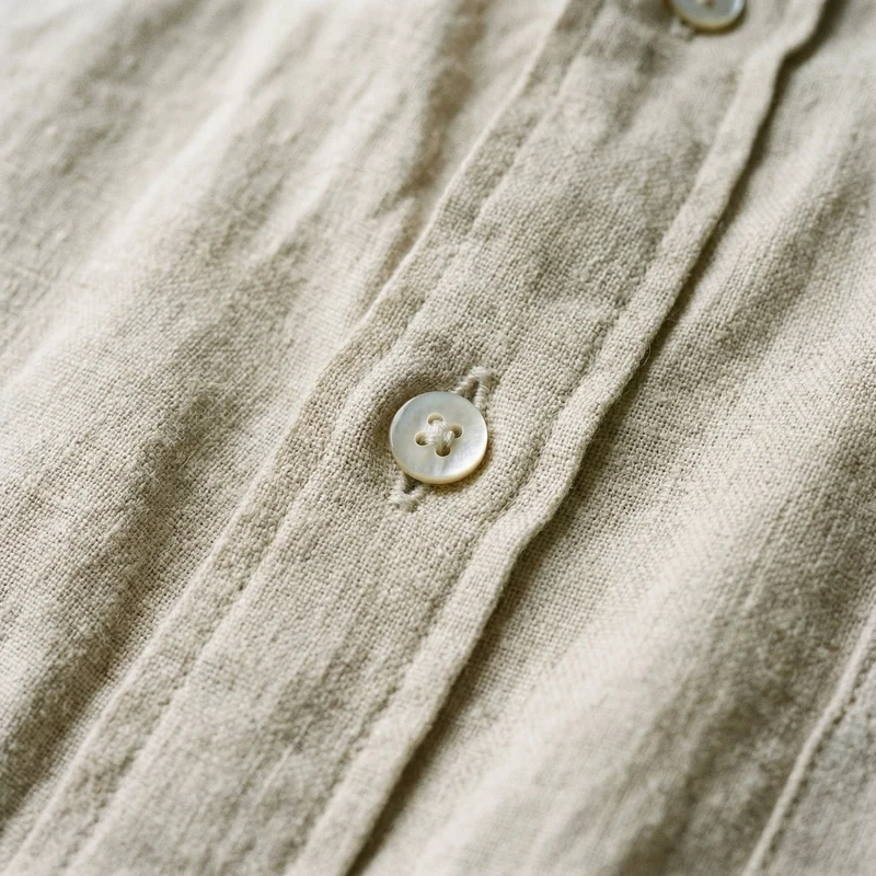 Haut lin homme | chemise été classique